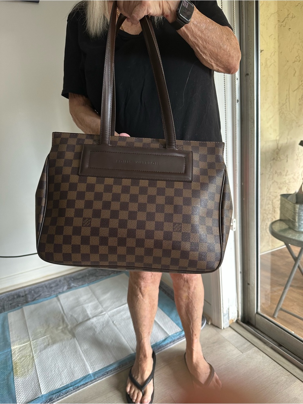 Louis Vuitton Damien Ebene Parioli PM